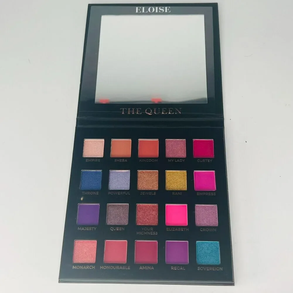 Eloise The Queen Eyeshadow Palette Mattes Shimmers Metallic 20 Shades .78oz NIB